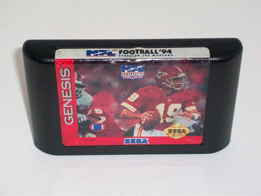 NFL Football 94 starring Joe Montana - Genesis Game